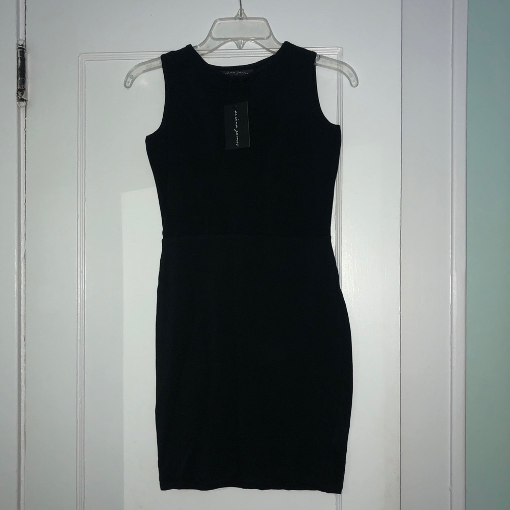New with Tags XS Black Ariana James Bodycon Dress